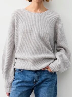 The Curated Ribbed Crewneck Sweater
